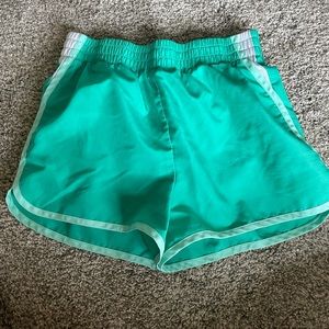 teal sport shorts